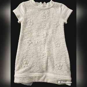 Boho Girls lace overlay dress